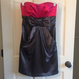 Strapless mini dress for Homecoming or Wedding Guest